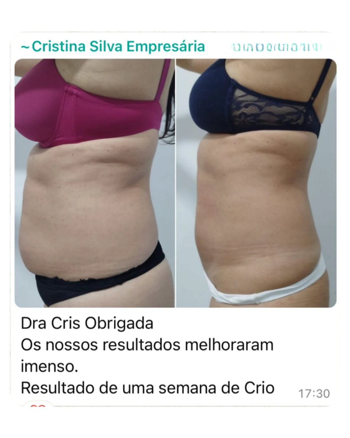 Depoimento aluna CRIO LIV PRO 13